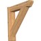 Ekena Millwork Traditional Slat Smooth Outlooker, Western Red Cedar, 5 1/2"W x 24"D x 24"H OUT06X24X24TRA06SWR - alternate 1